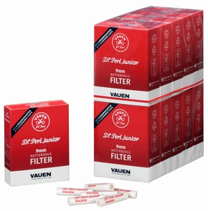 Vauen koolstof filters 9mm 40 stuks