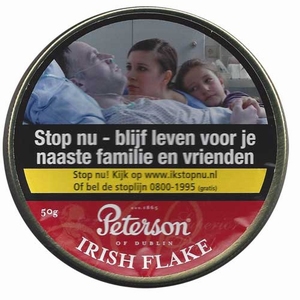 Peterson Irish Flake Blik 50 gram
