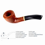 Savinelli Virginia Smooth 6mm balsafilter