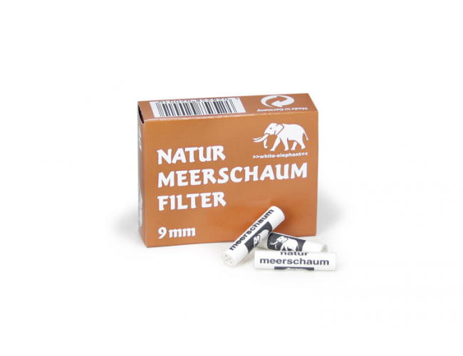 Elephant 9mm meerschuim filters 40 stuks
