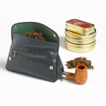 Tabakszak Peterson DeLuxe Combi 1 pijp blauw